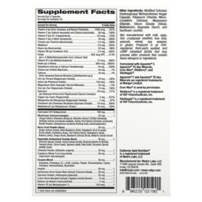 California Gold Nutrition Ultamins Women's 50+ Multivitamin with CoQ10 60 Veggie Capsules 3 California Gold Nutrition Ultamins Women's 50+ Multivitamin with CoQ10 60 Veggie Capsules 898220021901