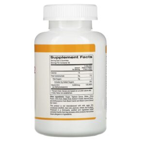 California Gold Nutrition Vitamin B12 Gummies Natural Raspberry Flavor Gelatin Free 3000 mcg 90 Gummies 898220011971