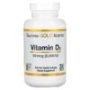 California Gold Nutrition Vitamin D3 50 mcg (2.000 IU) 360 Fish Gelatin viên 898220011803