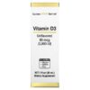 California Gold Nutrition Vitamin D3 (Unflavored) 2.000 IU 1 fl oz (30 ml) 2 California Gold Nutrition Vitamin D3 (Unflavored) 2.000 IU 1 fl oz (30 ml) 898220021154