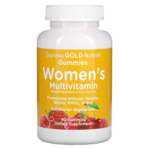 California Gold Nutrition Women’s Multivitamin Mixed Berry & Fruit Flavors 90 viên 898220011995