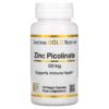 California Gold Nutrition Zinc Picolinate 50 mg 120 viên 898220013531