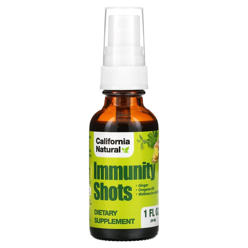 California Natural Immunity Shots Spray 1 oz (30 ml) 1 California Natural Immunity Shots Spray 1 oz (30 ml) 011821741102
