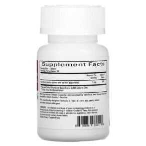 Cardiovascular Research Ltd. Ferritin 5 mg 60 Capsules 696859034916