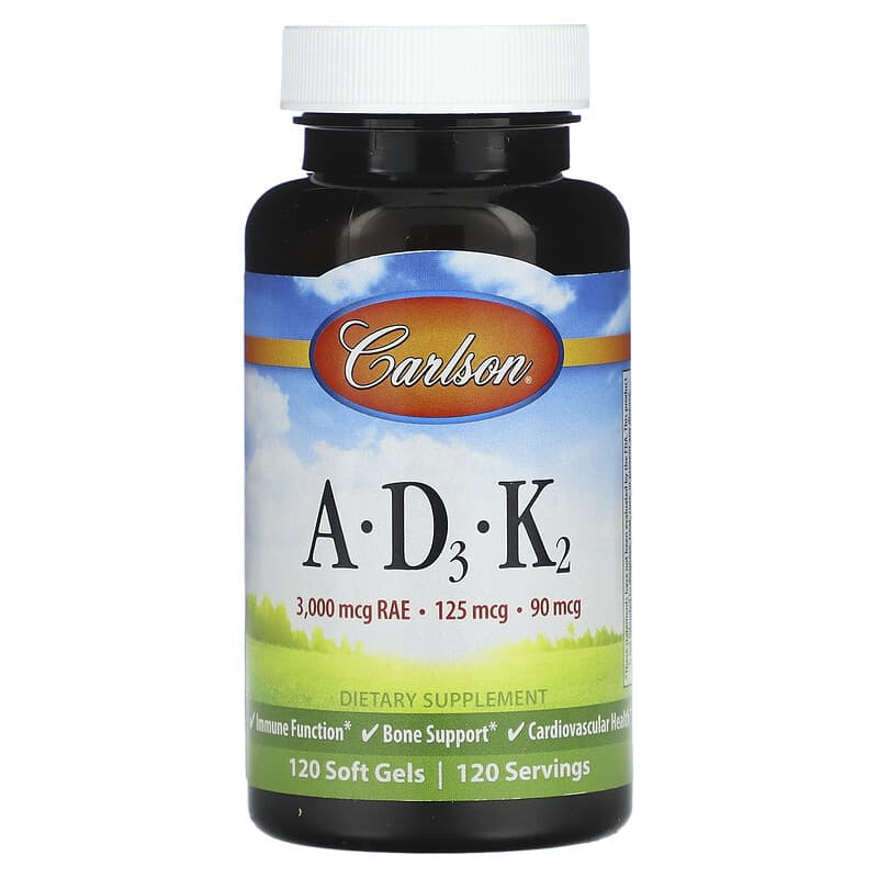 Carlson A D3 K2 120 viên 088395119101