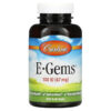 Carlson E-Gems 67 mg (100 IU) 250 Softgels 5 Carlson E-Gems 67 mg (100 IU) 250 viên 088395003127