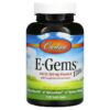 Carlson E-Gems Elite Vitamin E 268 mg (400 IU) 120 viên 088395007712