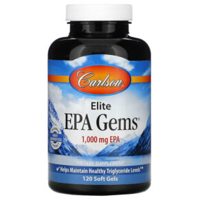 Carlson Elite EPA Gems 1.000 mg 120 viên 088395016813