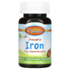 Carlson Kid's Iron Natural Strawberry 15 mg 60 viên 088395559402