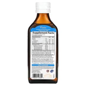 Carlson Kids The Very Finest Fish Oil Natural Mixed Berry 800 mg 6.7 fl oz (200 ml) 088395193309