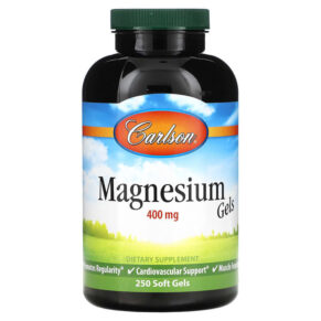 Carlson Magnesium Gels 400 mg 250 viên 088395052026