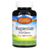 Carlson Magnesium Natural Berries & Creme 125 mg 40 viên 088395580604