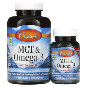 Carlson MCT & Omega-3 120 + 30 Free viên 088395176401