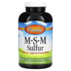 Carlson MSM Sulfur 1.000 mg 300 Vegetarian Capsules 5 Carlson MSM Sulfur 1.000 mg 300 viên 088395872303