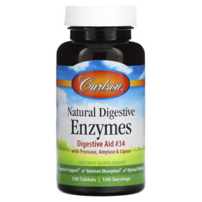 Carlson Natural Digestive Enzymes 100 viên 088395066412