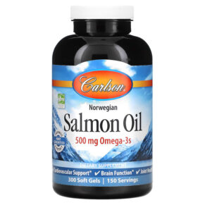 Carlson Norwegian Salmon Oil 250 mg 300 viên 088395015052