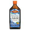 Carlson Norwegian The Very Finest Fish Oil Natural Orange 1.600 mg 16.9 fl oz (500 ml) 088395016554