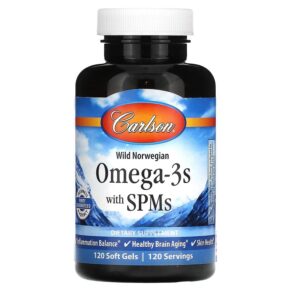 Carlson Omega-3s + SPMs 120 viên 088395214103