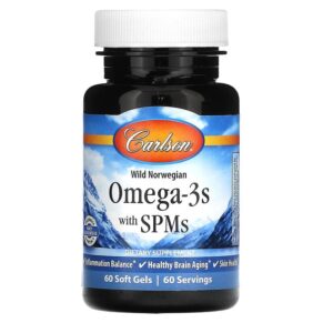 Carlson Omega-3s + SPMs 60 viên 088395214004