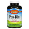 Carlson Pro-Rite Free-Form L-Proline & L-Lysine 200 Vegetarian Capsules 4 Carlson Pro-Rite Free-Form L-Proline & L-Lysine 200 viên 088395687303