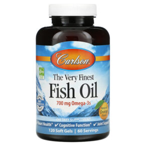 Carlson The Very Finest Fish Oil Natural Orange 350 mg 120 viên 088395016417
