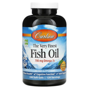 Carlson The Very Finest Fish Oil Natural Orange 350 mg 240 viên 088395016424
