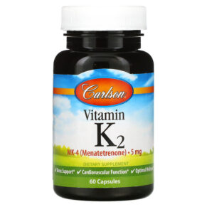 Carlson Vitamin K2 5 mg 60 viên 088395010002