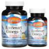 Carlson Wild Norwegian EcoSmart Omega-3 Natural Lemon 500 mg 90 + 30 viên 088395018046