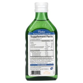 Carlson Wild Norwegian Super D Omega-3 Natural Lemon 8.4 fl oz (250 ml) 3 Carlson Wild Norwegian Super D Omega-3 Natural Lemon 8.4 fl oz (250 ml) 088395014024