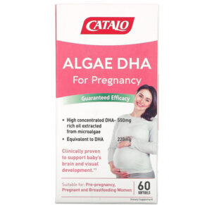 Catalo Naturals Algae DHA for Pregnancy 60 viên 810399027492
