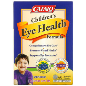 Catalo Naturals Children's Eye Health Formula Blueberry 60 viên 810399025726