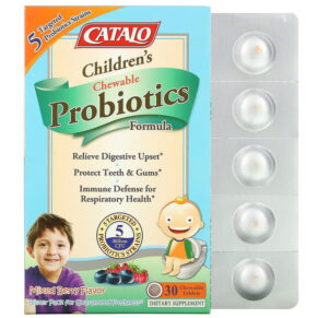 Catalo Naturals Probiotics Formula Mixed Berry 5 Billion CFU 30 viên 810399027638