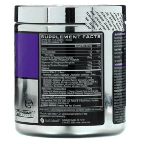Cellucor Alpha Amino Performance BCAAs Icy Blue Razz 13.4 oz (381 g) 810390028313