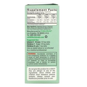 Childlife Clinicals Liquid Iron Natural Berry 4 fl oz (118 ml) 850005307013