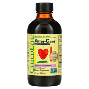 ChildLife Essentials Essentials Aller-Care Natural Grape 4 fl oz (118 ml) 608274104501