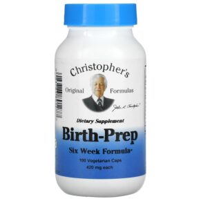 Christopher's Original Formulas Birth-Prep Six Week Formula 420 mg 100 viên 084783891277