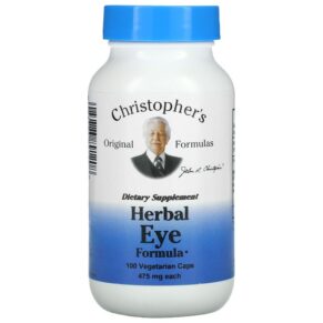 Christopher's Original Formulas Herbal Eye Formula 475 mg 100 viên 084783891208