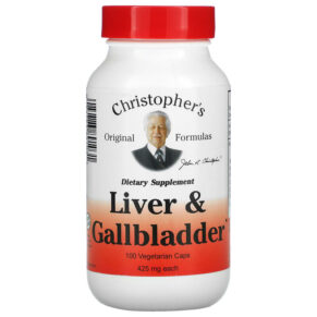Christopher's Original Formulas Liver & Gallbladder 425 mg 100 viên 084783891031
