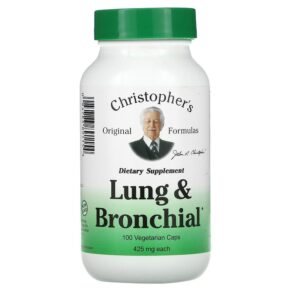 Christopher's Original Formulas Lung & Bronchial 425 mg 100 viên 084783891154