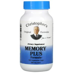 Christopher's Original Formulas Memory Plus Formula 400 mg 100 viên 084783891567