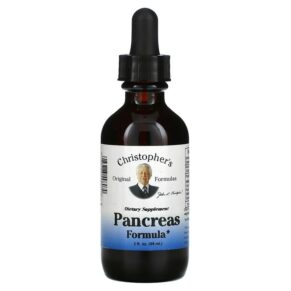 Christopher's Original Formulas Pancreas Formula 2 fl oz (59 ml) 084783498070