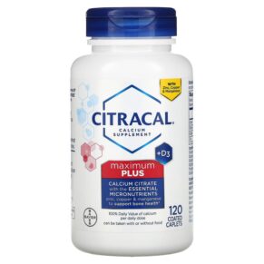 Citracal Calcium Supplement + D3 Maximum Plus 120 viên 016500535058