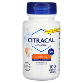 Citracal Calcium Supplement + D3 Petites 100 viên 016500535027