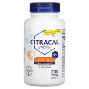 Citracal Calcium Supplement +D3 Petites 200 viên 016500535034