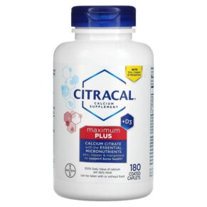 Citracal Maximum Plus +D3 180 viên 016500535362