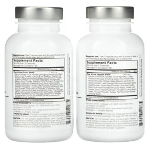 Codeage Amen Fruits & Veggies 2 Bottles 180 Vegetable Capsules 850043333395