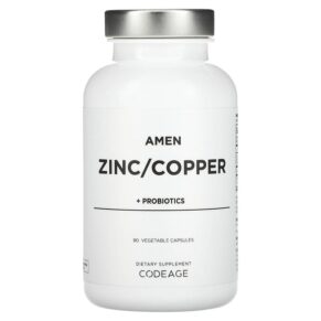Codeage Amen Zinc/Copper + Probiotics 90 viên 853919008700