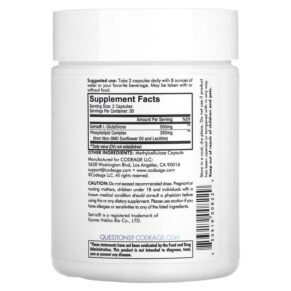 Codeage Antioxidant Liposomal Glutathione 60 Capsules 853919008229