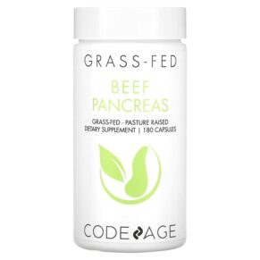 Codeage Beef Pancreas Grass-Fed Pasture Raised 180 viên 853919008113