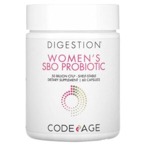 Codeage Digestion Women's SBO Probiotic 50 Billion CFU 60 viên 853919008397